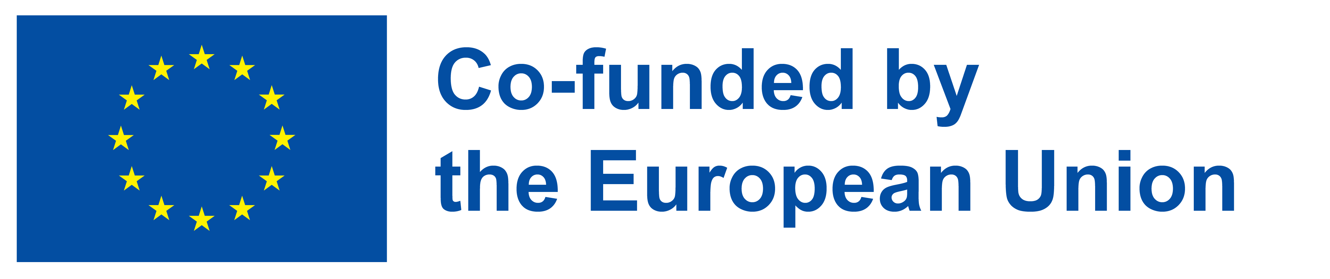 Co-funder by the European Union logo